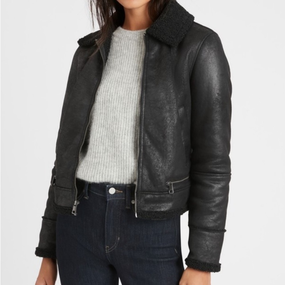Like🆕 Faux Shearling Jacket BR